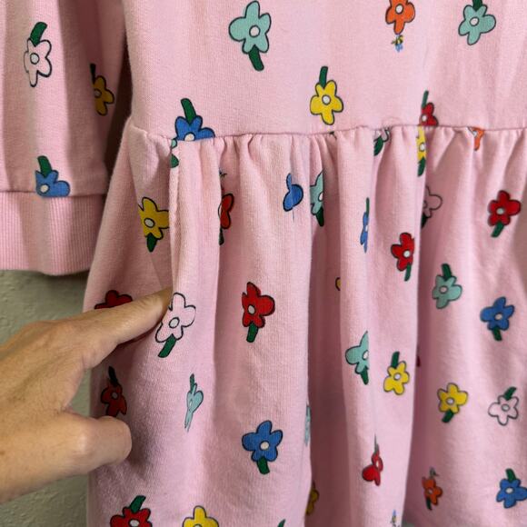 HANNA ANDERSSON Dress Girls 12 (150) Novelty Blossom Print w/Hoodie & Pockets‎ - Picture 6 of 8